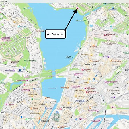 The Suites Alster Waterfront Family Apartments Amburgo Esterno foto