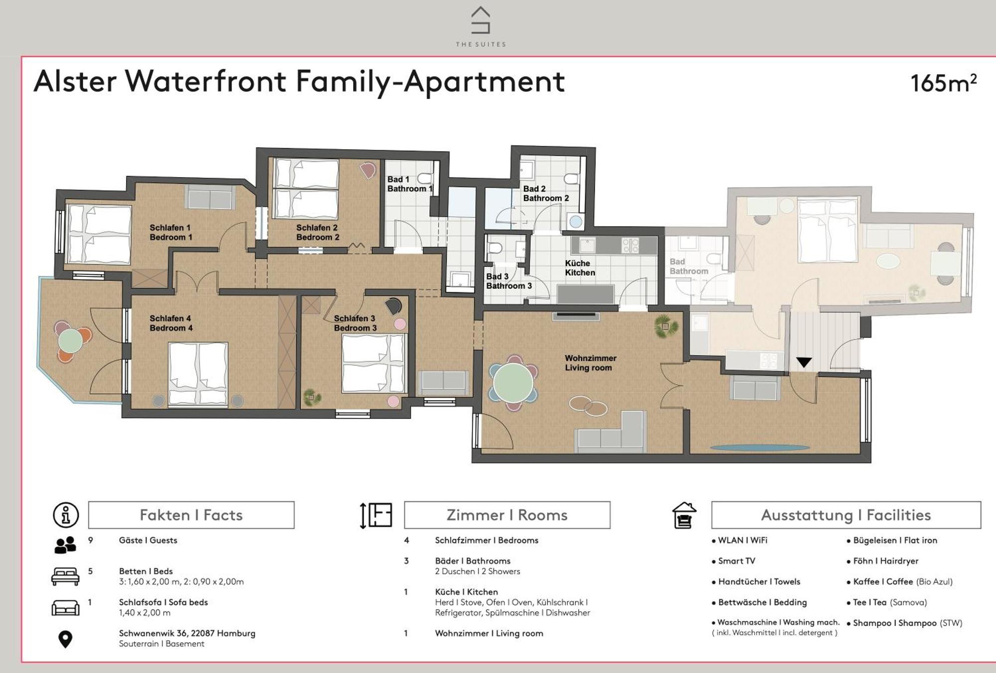 The Suites Alster Waterfront Family Apartments Amburgo Esterno foto