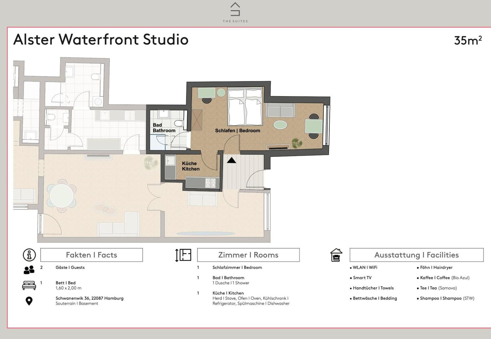 The Suites Alster Waterfront Family Apartments Amburgo Esterno foto