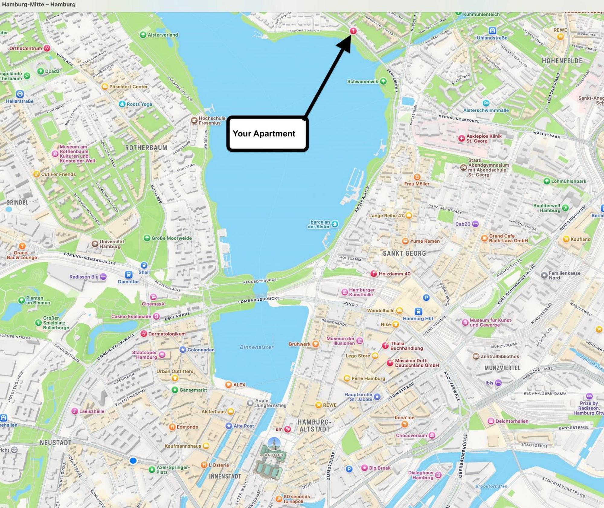 The Suites Alster Waterfront Family Apartments Amburgo Esterno foto